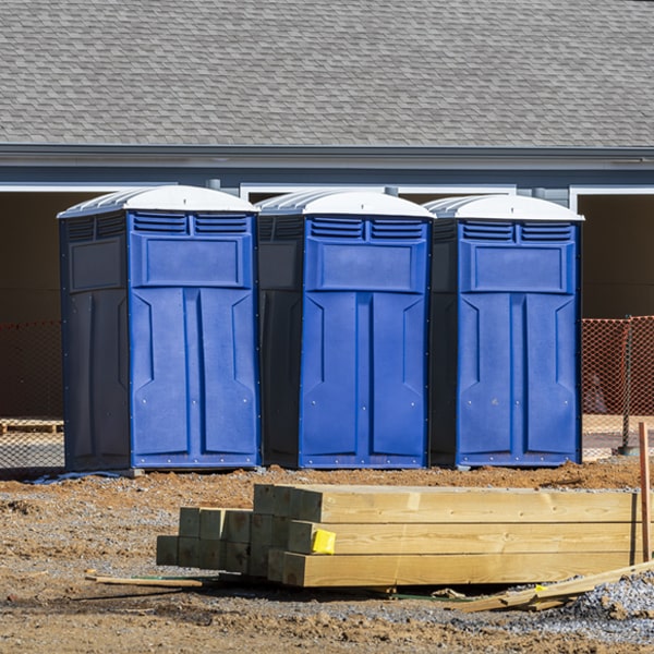 what is the cost difference between standard and deluxe porta potty rentals in South Royalton